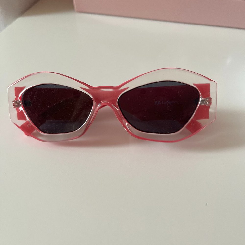 Le specs sunglasses pink